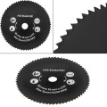 85mm*10mm 72T HSS Circular Saw Blade Cutting Disc Wheel For Wood Metal HSS Circular Saw Blade Rotary Power Wood Cutting Tool