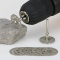 12pcs/lot Mini Circular Saw Cutting Disc Power Tool Diamond Grinding Wheel Abrasive Disc for Dremel Accessories Rotary Tools
