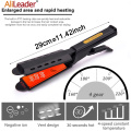 Alileader Cheaper Flat Iron Hair Straightener Electronic Steam Hair Straightening Irons Ceramic Vapor Salon Hair Straightner