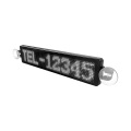 12*72 LED Car Display Bluetooth Programmable Scrolling Text Ultra-thin LED Screen Car Leaving Message Store Promotion