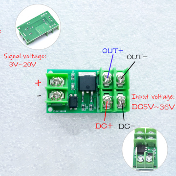 Electronic Pulse Trigger Switch Control Panel MOS Field Effect Module Driver