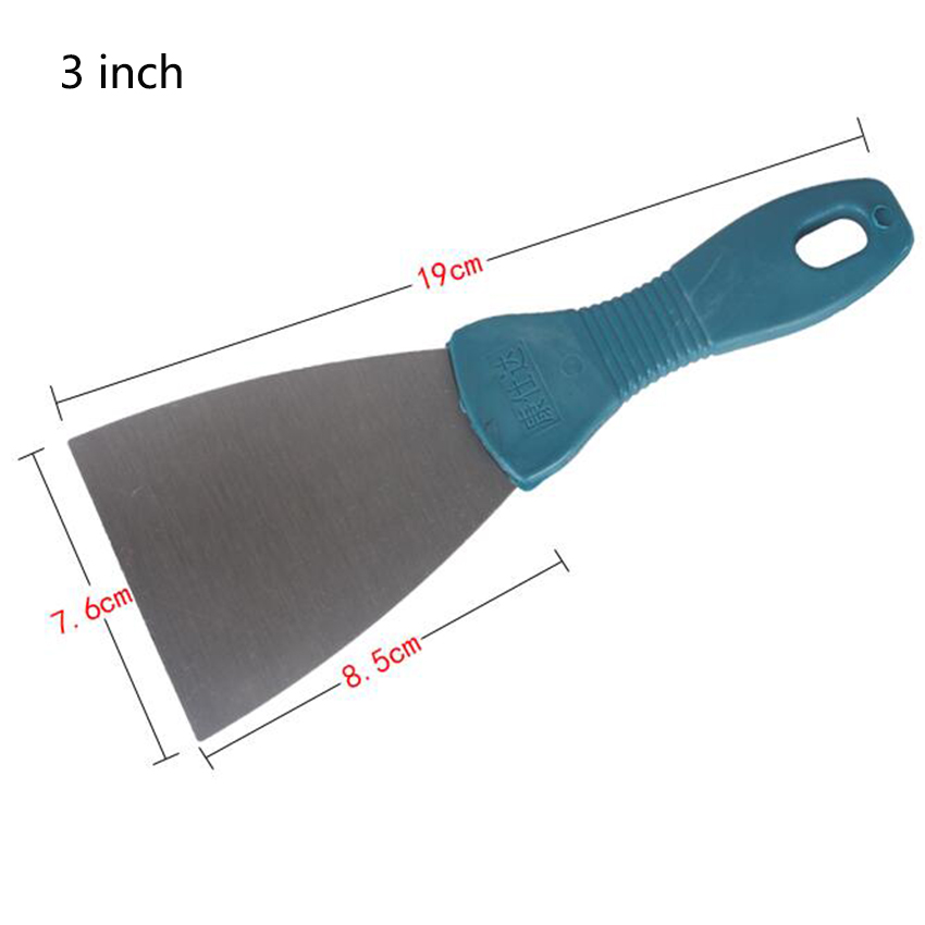 5 inch Putty Knife Shovel Carbon Steel Plastic Handle Scraper Blade Construction Tools Wall Plastering Knife Hand tools