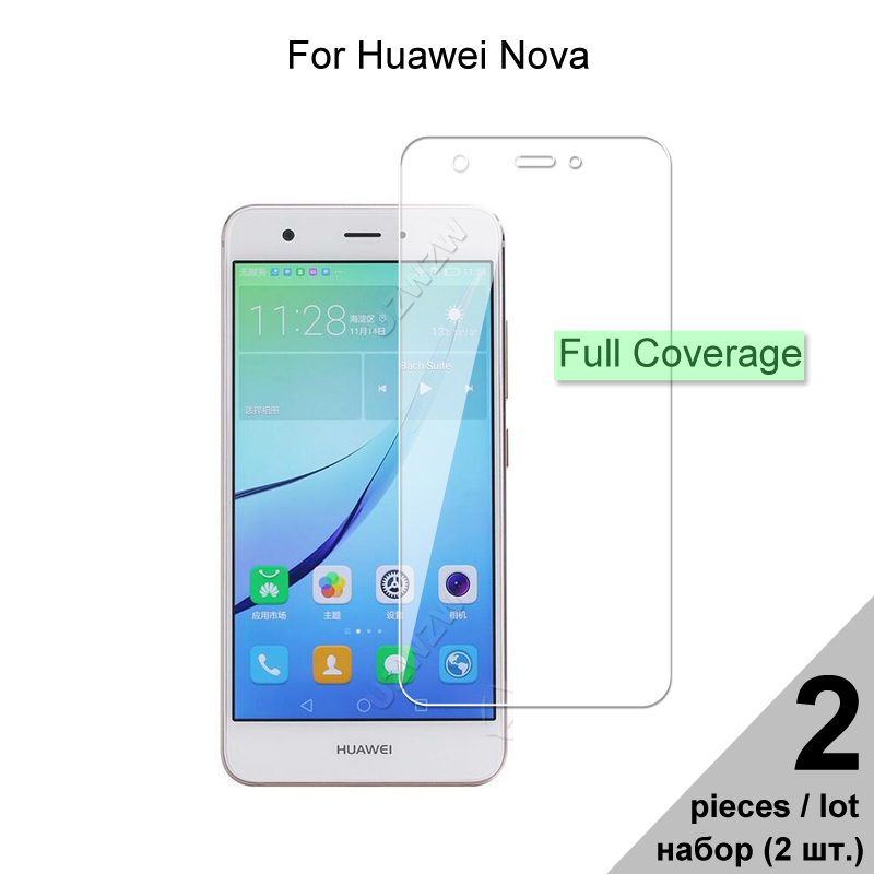 Tempered Glass For Huawei Nova HD Explosion-proof Full Cover Screen Protector Protective Glass For Huawei Nova