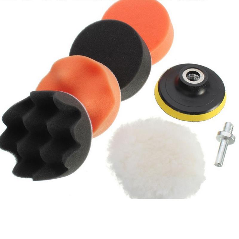 22Pcs/set 3 Inch Round Car Waxing Sponge Polishing Pads Sponge Buffer Pads Set Kit Car Wash Cleaning Sponge Cloths For Polishing