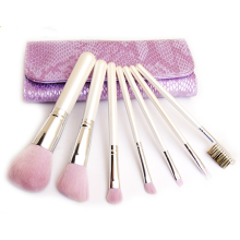 7PC Cosmetic Brush Set with Pocuh