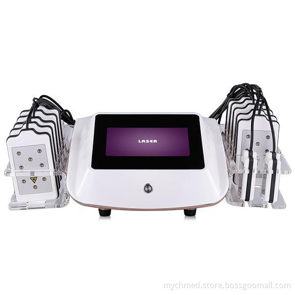 14 Pads Soft Low Level Laser Lipo Fat Melting Machine