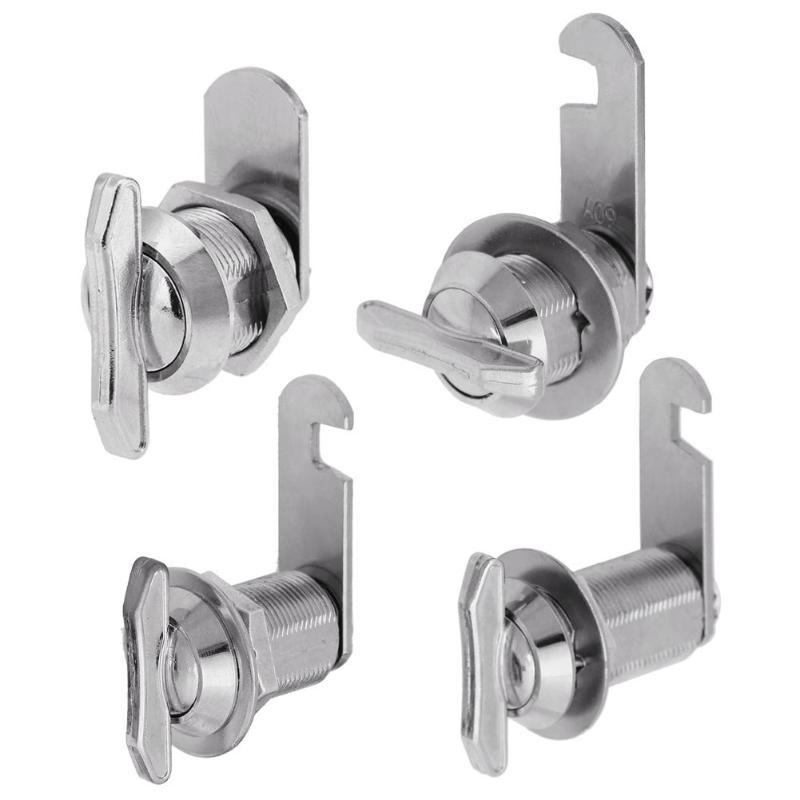 16/20/25 / 30mm Mailbox Cabinet Tool Box Zinc Alloy Keyless Lock Cam Lock for Boat bus door Closet Screw Hand Hardware and Tools