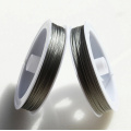 Lucky Eye 50M Silver Color Tiger Tail Beading Wire Jewelry Iron Wire For Jewelry Making Findings Accessories UF5527