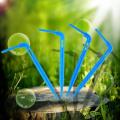 Blue Plastic Garden Irrigation Curved Drop Emitter Gadgets Arrow Small Supporting Crop Drip System Watering I2K7