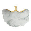 Glod Marble Ceramic Dinner Plate Dish Soup Rice Bowl Soup Salad Plate Jewelry Dish Storage Tray Decorative Tableware