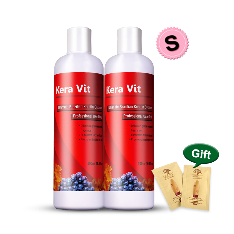 11.11 Brazilian Hair Treatment Keratin Straightening 8% Formalin For Strong Hair Smooth Hair Care Repair Damaged Hair Set 2s