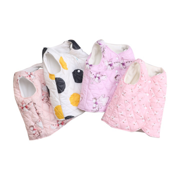 Printing Polka dot Girls Vest Jackets Coat Baby Kids Autumn Spring Cotton Vests Waistcoat Children Clothes Outerwear