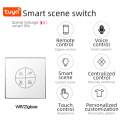 Denk modo Tuya APP smart wireless touch switch panel multiple smart home scene linkage control remote control switch panel