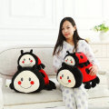 Ladybug Plush Toy Cute Stuffed Plush Pillow Creative Doll Super Soft Sofa Decorative Pillow Children Kids Toys