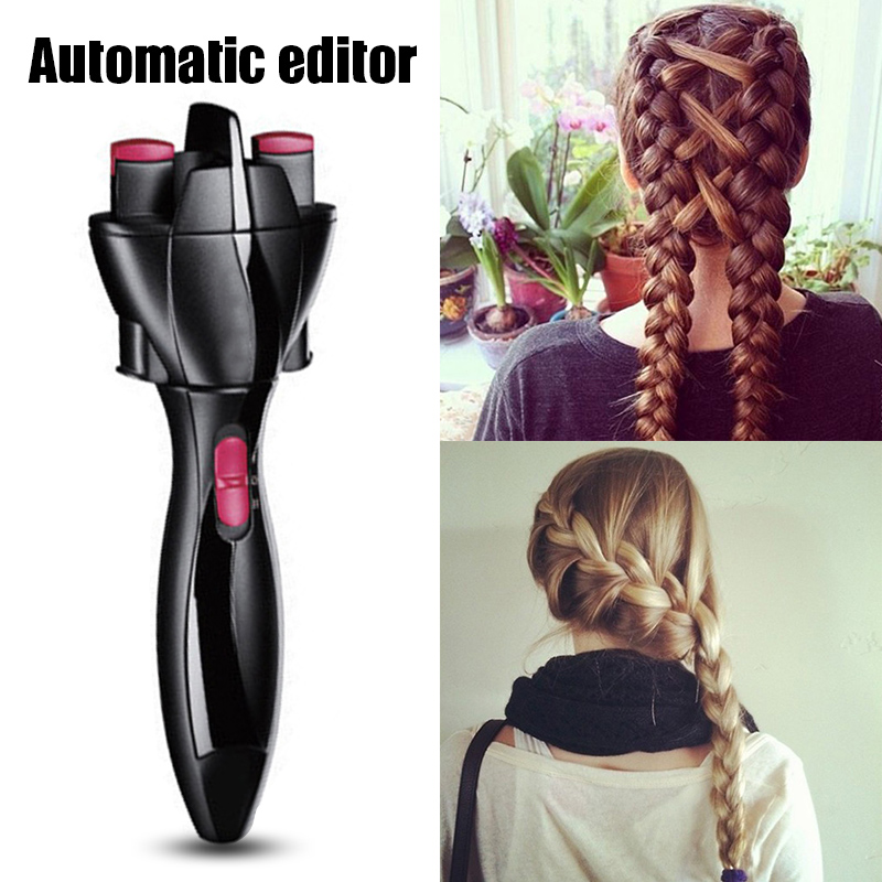 Wholesale Automatic Hair Braider Hair Fast Styling Knotter Smart Electric Braid Machine Twist Braided Curling Tool M3