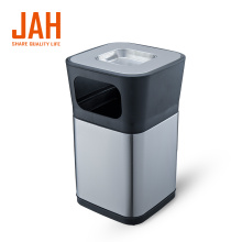 JAH Outdoor Indoor Hotel Trash Can with Ashtray