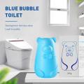 1PC Bear Blue Bubble Toilet Deodorant Toilet Cleaner Treasure Toilet Cleaner Household Bathroom Cleaning Chemical Dropshipping