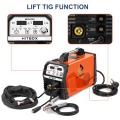 220V HITBOX Mig Welder MIG200 ARC MMA Semi-automatic Welding Machine Digital C02 Gas Welder With Tig Torch