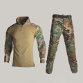 Tactical BDU Camouflage Military Uniform Clothes Suit Men US Army clothes Airsoft Hunting Combat Shirt + Cargo Pants Knee Pads
