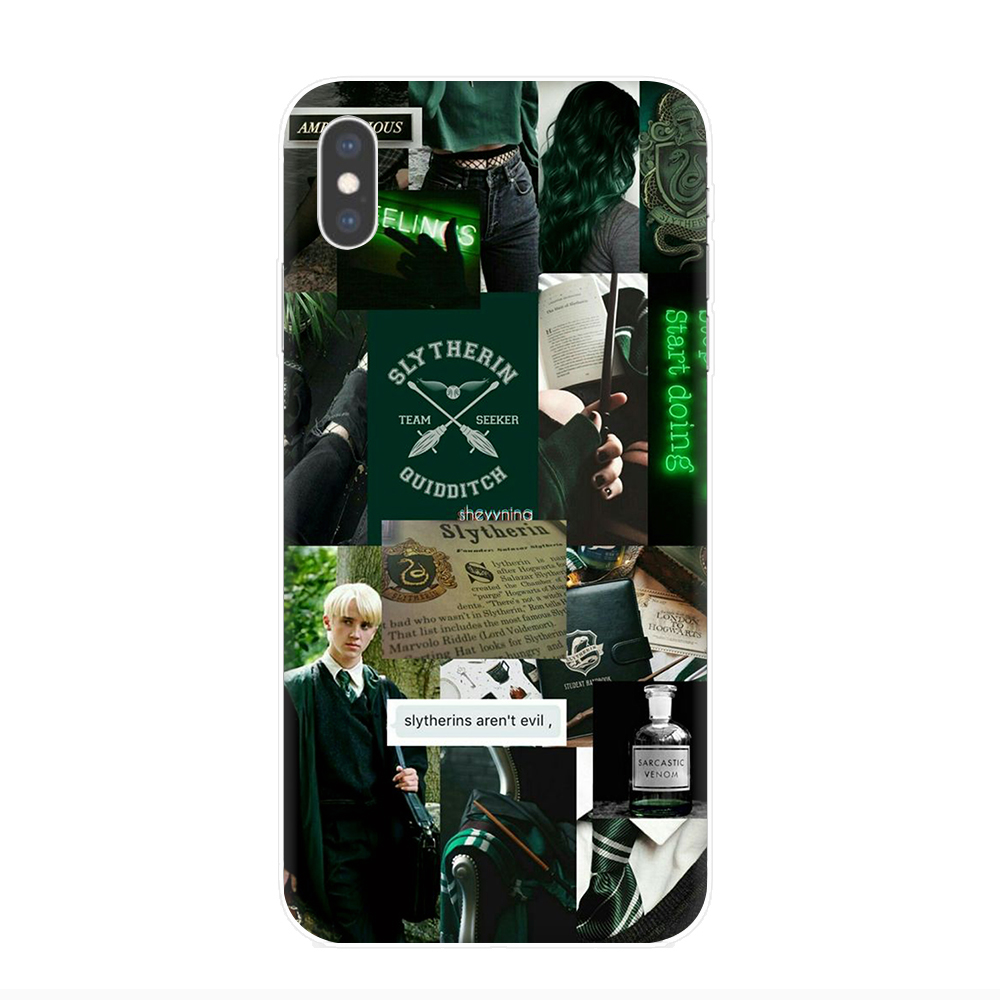 Draco Malfoy Transparent Case for iPhone 5 5S SE 2020 6 6s 7 8 Plus X XR XS 11 12 Pro Max 12 Mini Back Cover