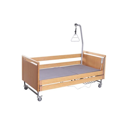 Professional electric wooden hospital bed nursing home care Manufacturers and Suppliers from China