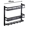 40cm double shelf