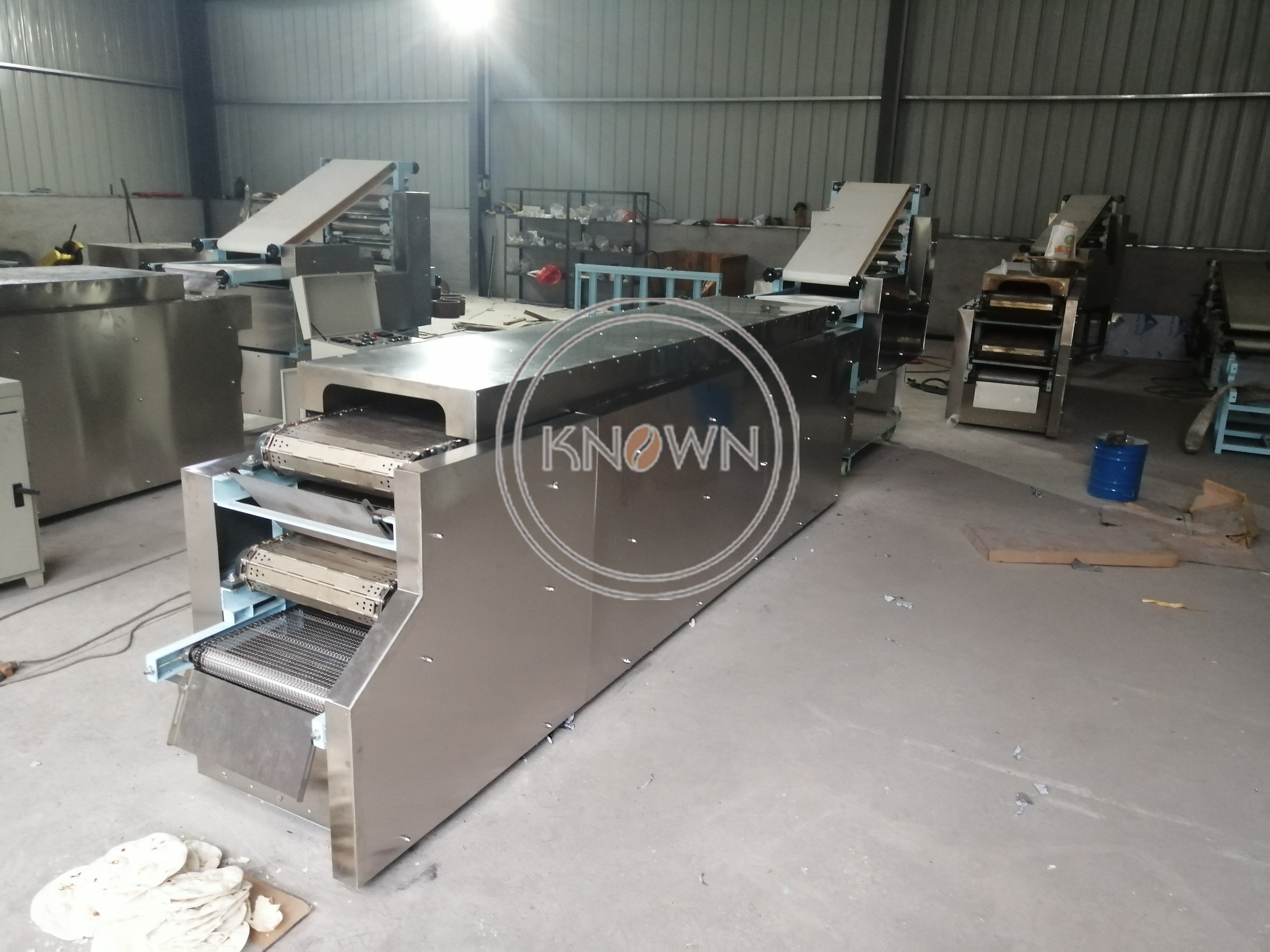 Commercial Production Line Industrial Large Output Arabic Pastry Cake Making Machine