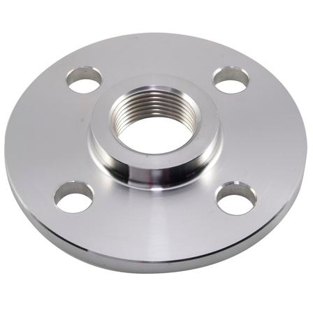 Stainless Steel Threaded Flange Plate for Industrial Pipeline (2)
