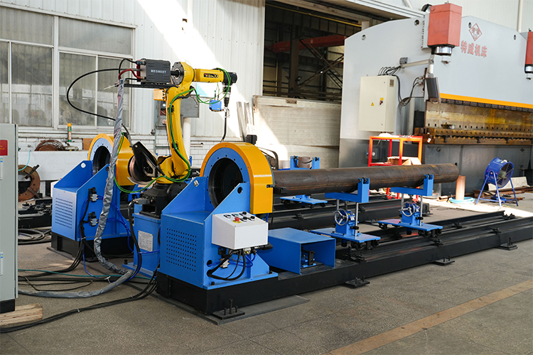 Flange welding machine
