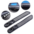 1Pair Car Auto Styling Fake Decorative Vent Grid Exhaust Muffler Pipe Adhesive Tape Universal