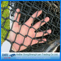 PVC Chain Link Mesh Construction Fence