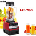 Xeoleo Professional Commercial Blender 2L Soybean Milk Machine 1390W Heavy Duty Blender Mixer High Quality Juice Blender