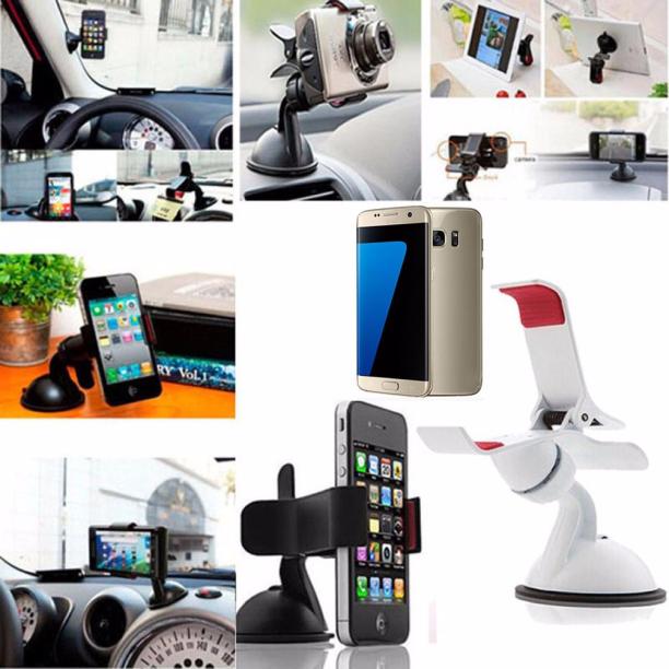Universal Car Clip Phone Holder For iPhone X 8 7 Plus Millet Windshield Dashboard Stand Car Holder Suction Cup Phone Holder