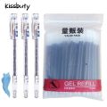 4+100Pcs/Set Gel Pen Refill Office Signature Rod for handle Red Blue Black Ink Refill Pen Grips Office School Writing Stationery