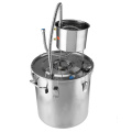12L/20L/33L DIY Home Brew Distiller Alambic Moonshine Alcohol Still Stainless Copper Water Wine Essential Oil Brewing Kit