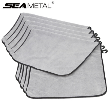 Car Wash Towel Car Setailing Microfiber Washing Towels Wet Dry Strong Thick Plush Polyester Cleaning Cloth Auto Wash Accessories