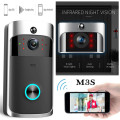 New Smart Wireless WiFi Video Doorbell Two-way Intercom Infrared Night Vision Doorbell Camera Support APP for Android IOS Phone