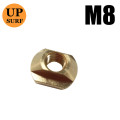 4 PCS New Hot M8 / M6 Hydrofoil Mounting Brass T-Nuts For Water Sports Surfing All Hydrofoil Tracks Surfing Outdoor Accessories