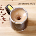 Creative Mugs Automatic Electric Lazy Self Stirring Mug Cup Coffee Milk Mixing Mug Smart Stainless Steel Juice Mix Cup Drinkware