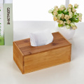 Paper towel tissue box creative household bamboo napkin storage box restaurant restaurant guest house special wooden organizer
