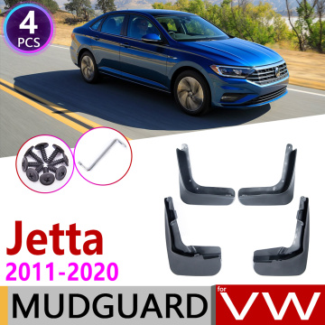 for Volkswagen VW Jetta A6 A7 5C6 Mk6 MK7 6 7 2011~2020 Fender Mud Guard Splash Flap Mudguards Accessories 2012 2015 2018 2019