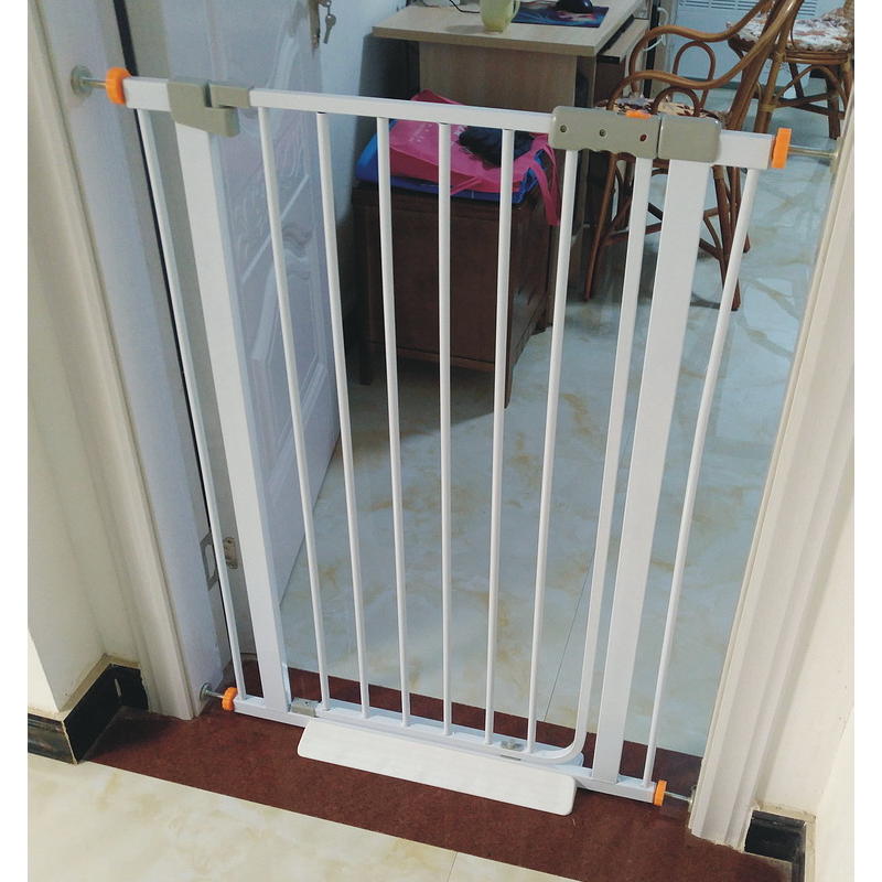 Baby Pets Children Safety Gate Guardrail Pedal Protection Security Stairway Fixed Board For Door Fence Extra Wide Tall Lock Walk