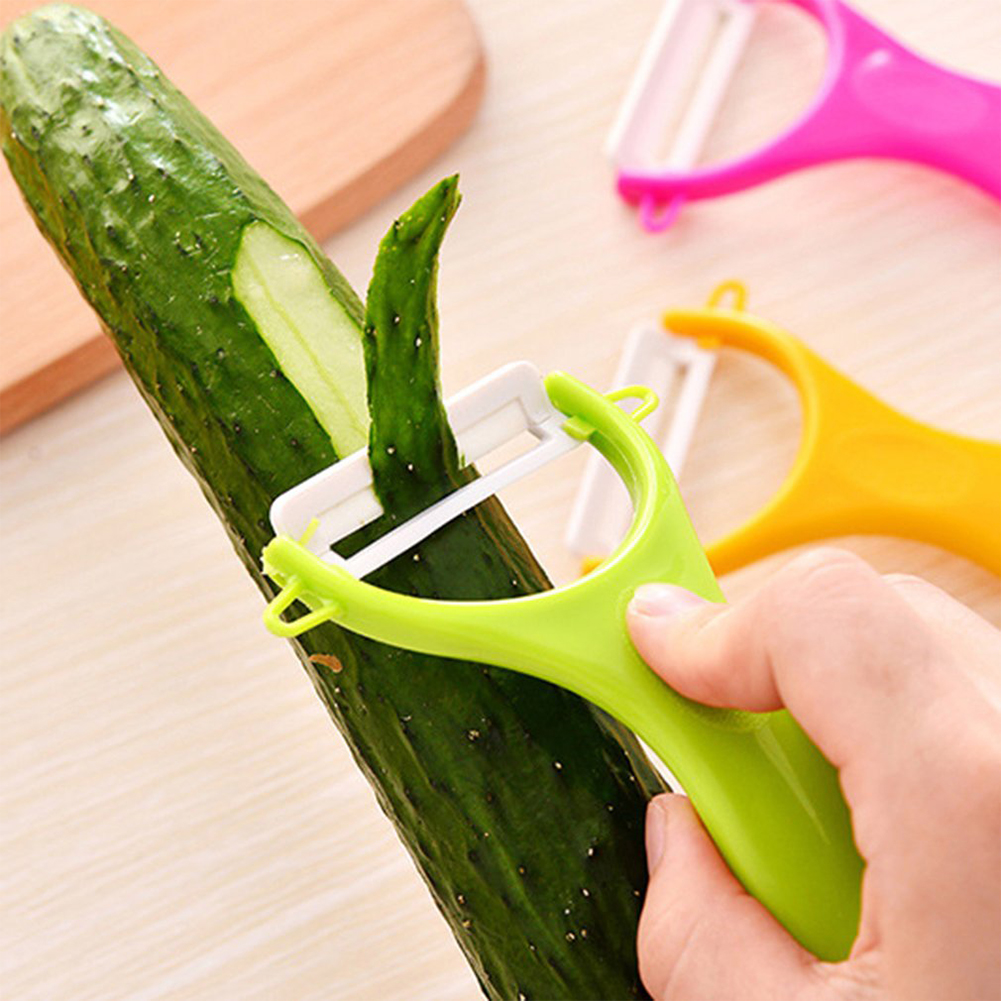 Multifunctional Ceramic ABS Fruit Vegetable Peeler Carrot Potato Peeler Vegetable Skin Zester Peeling Tool Kitchen Accessories