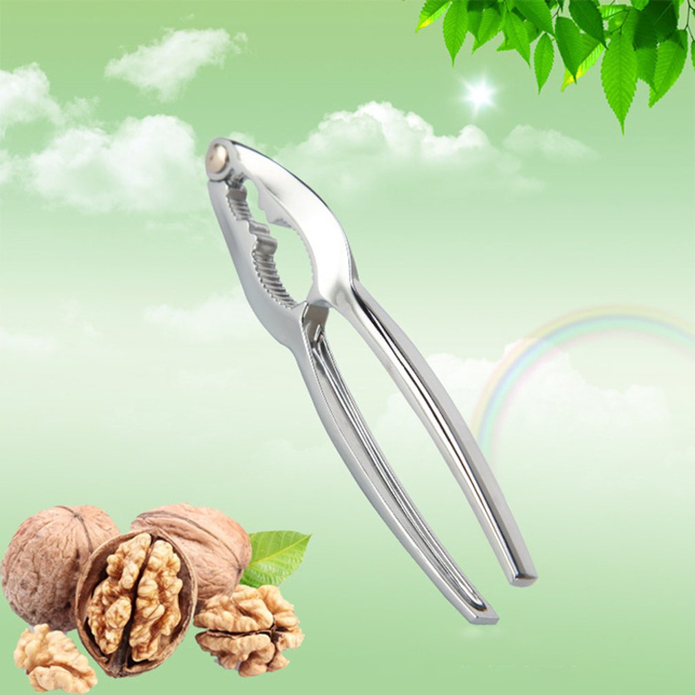 Walnut Clips Pine Nut Nutcracker Home Nutcracker Nut Cracker Walnut Plier Nut Opener Sturdy Shell Remover Zinc Alloy