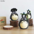 1PC Totoro Piggy Bank Resin Totoro Figurines Japanese Style Coin Money Box Kids Toy Birthday Gift Saving Money Home Decoration