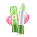 1PC Temperature Change Aloe Vera Moisturizing Lipstick Fashion Color Changing Lipstick Long Lasting Waterproof Makeup TSLM1
