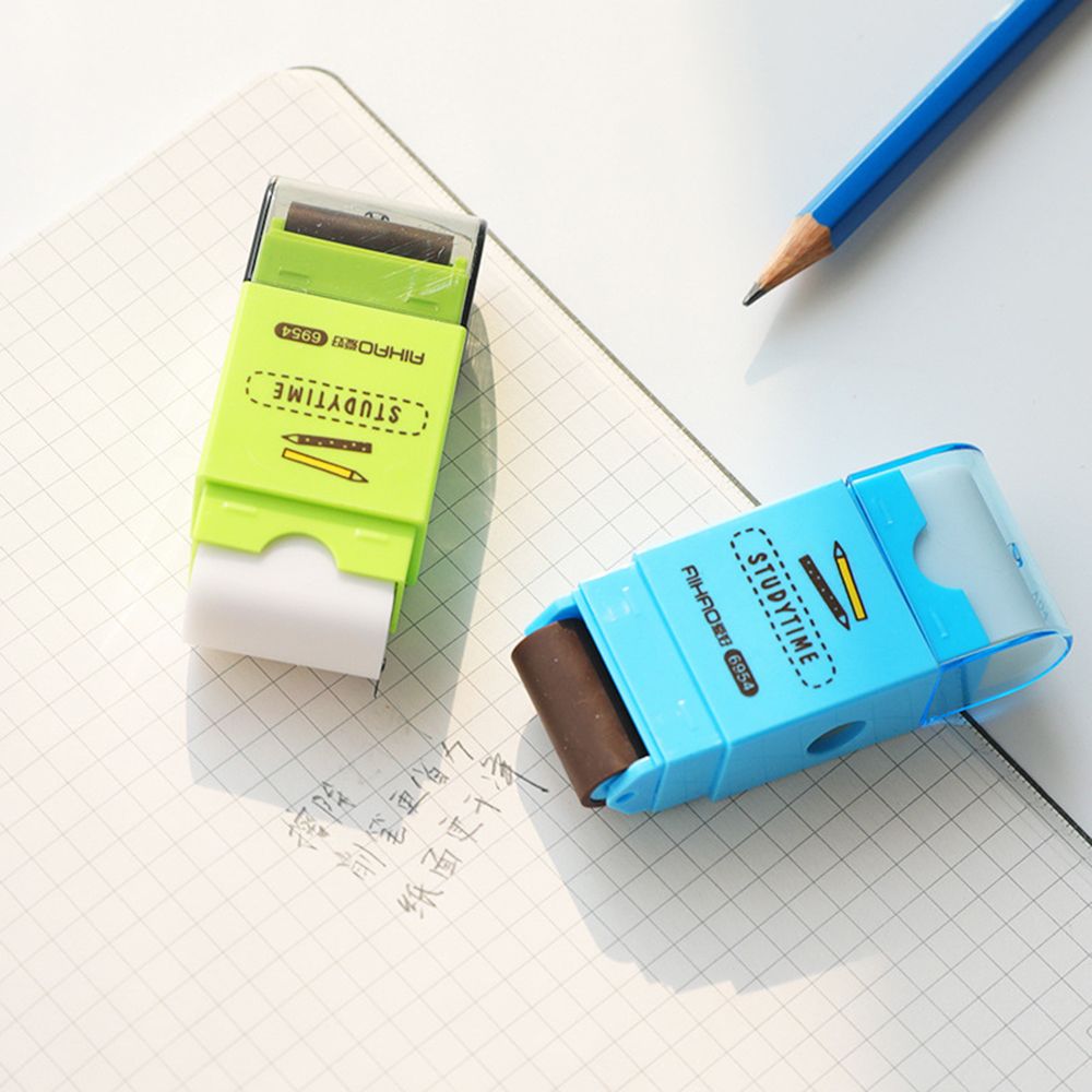 1pc Three-in-one eraser pencil sharpener Creative stationery cute children's school supplies cartoon student prize