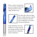 XCAN 1pc 4/6mm Shank 1 Flute End Mill Carbide End Mill Blue Coating CNC Router Bit Single Flute End Mill Milling Cutter