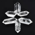 Natural White Fluorite Crystal 50-60MM 100% Quartz Crystal Stone Point Healing Hexagonal Wand Treatment Stone #EW