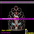 Red candle candlelight christmas pageant tiara crown